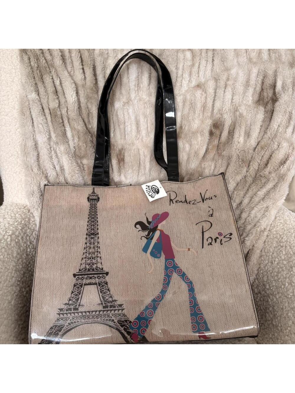 PARISIAN LARGE TOTE BAG